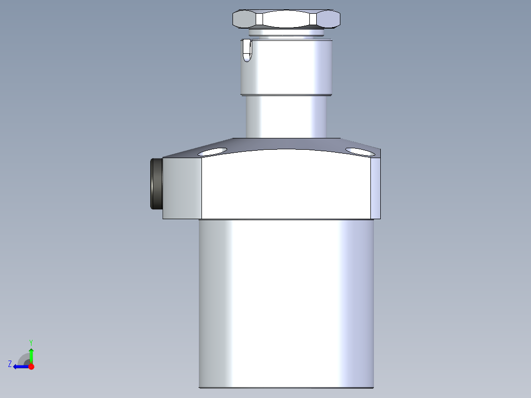KOSMEKLT0650-CR-Y30多系列多零件图纸模型多系列多零件图纸模型右视图
