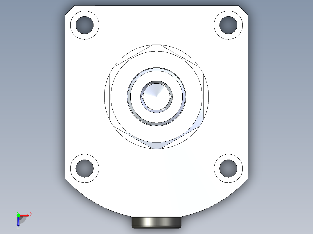 KOSMEKLT0650-CR-Y30多系列多零件图纸模型多系列多零件图纸模型俯视图
