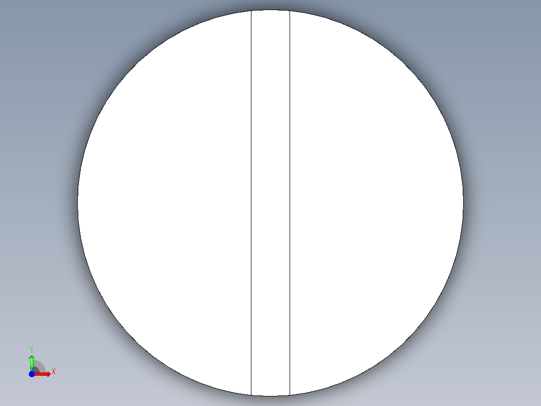 定位珠(輕荷重)(一字型)(B)2205多系列多零件图纸模型前视图