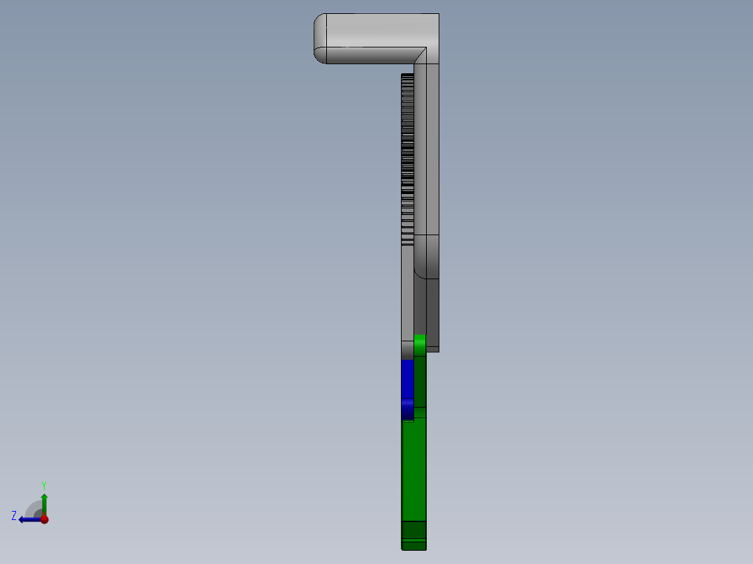机械爪 3D图纸 (91)右视图
