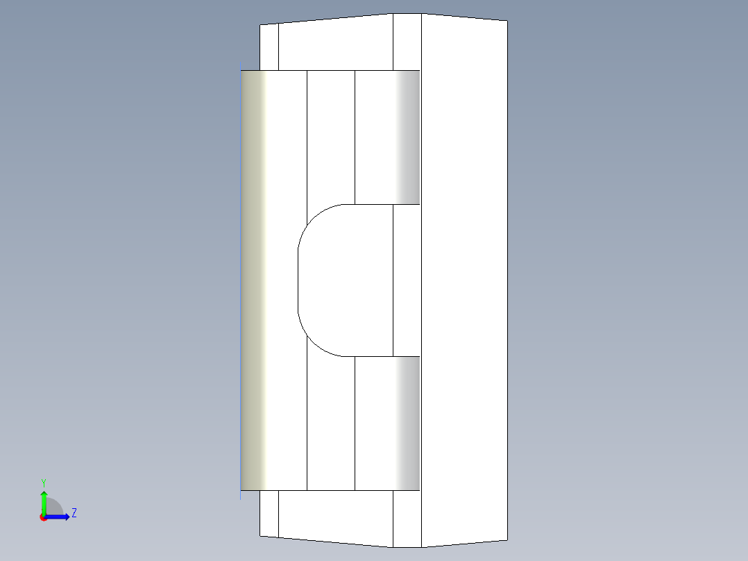 光电元件封装-LED-3528-generic左视图