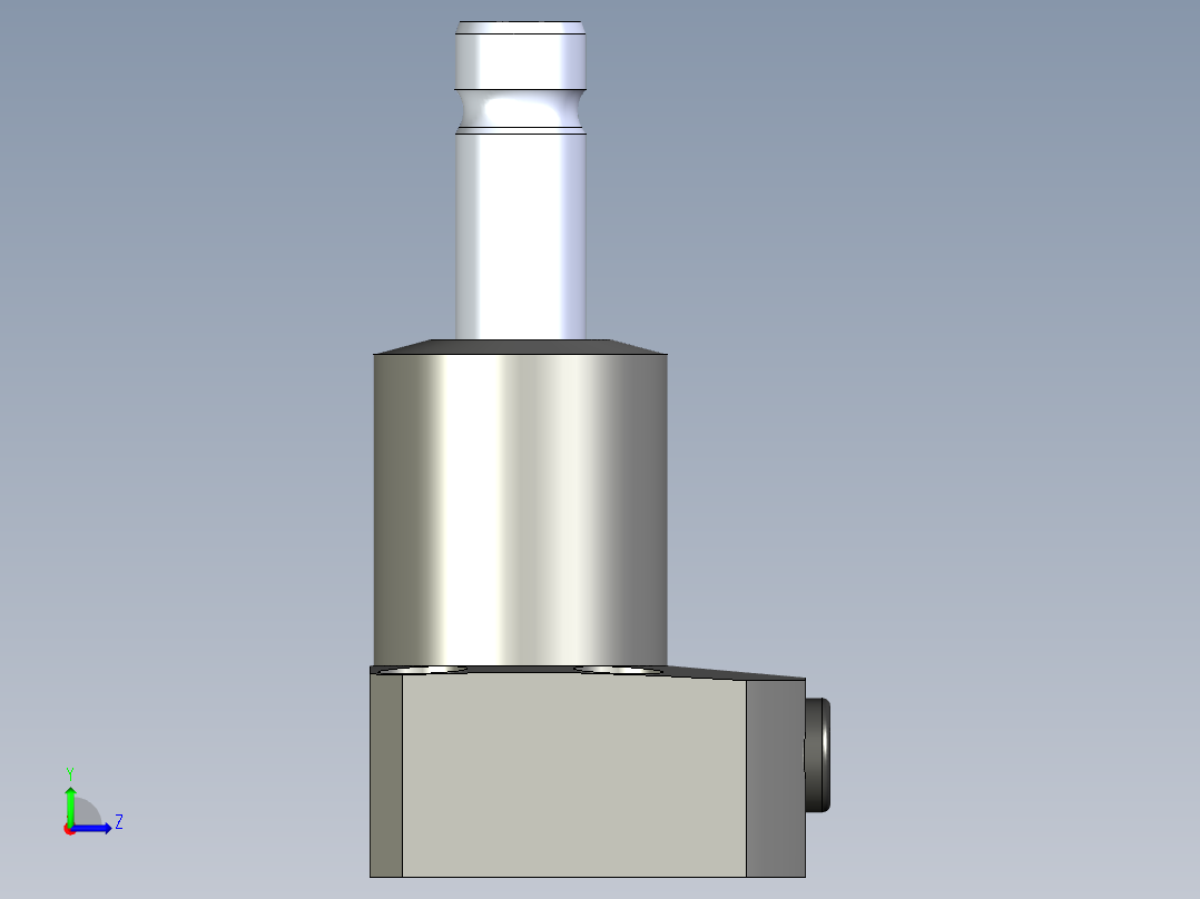 KOSMEKTLB0601-2CL多系列多零件图纸模型左视图