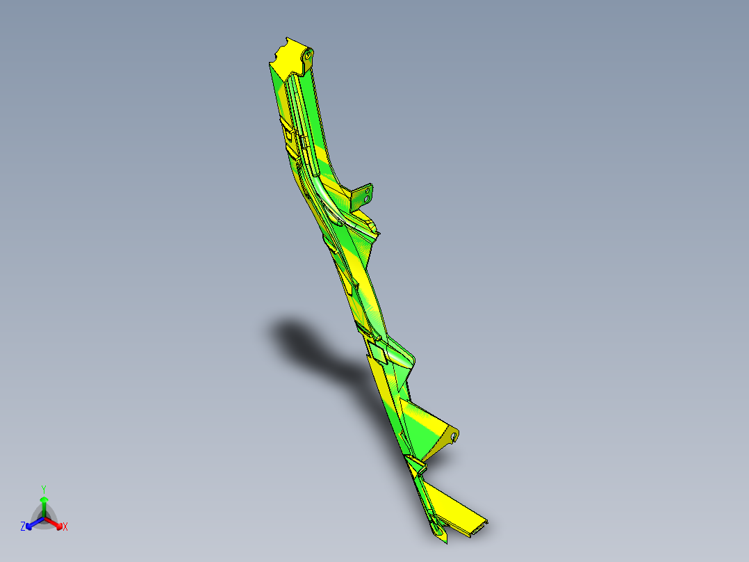 已经量产的车灯配件模具