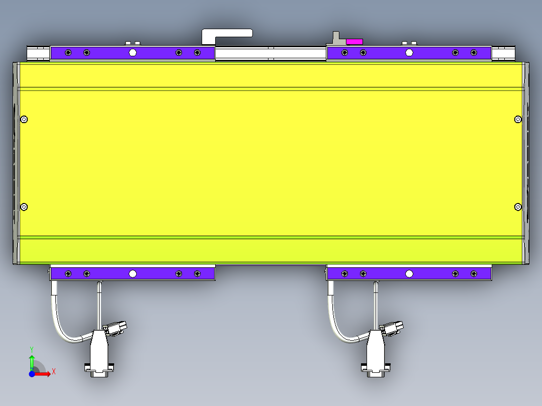 威洛博VL系列3d模型模组2VL22H2Y-S100前视图