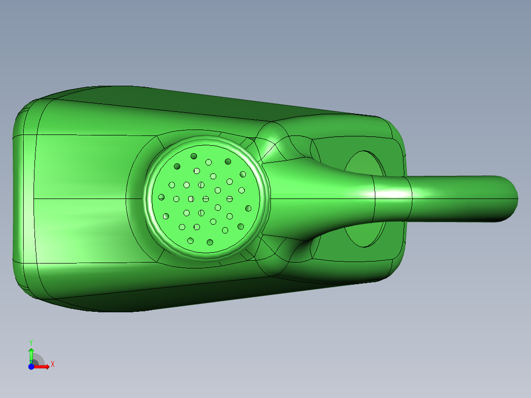 迷你洒水壶 办公室浇花迷你壶前视图