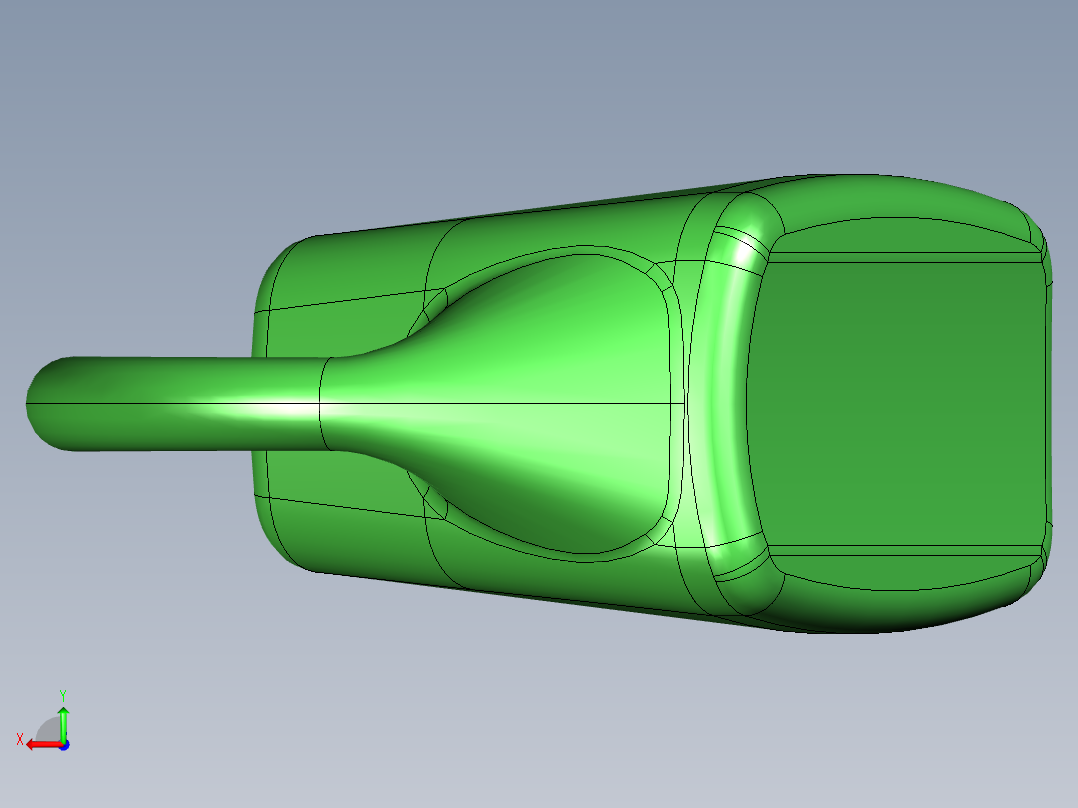 迷你洒水壶 办公室浇花迷你壶后视图