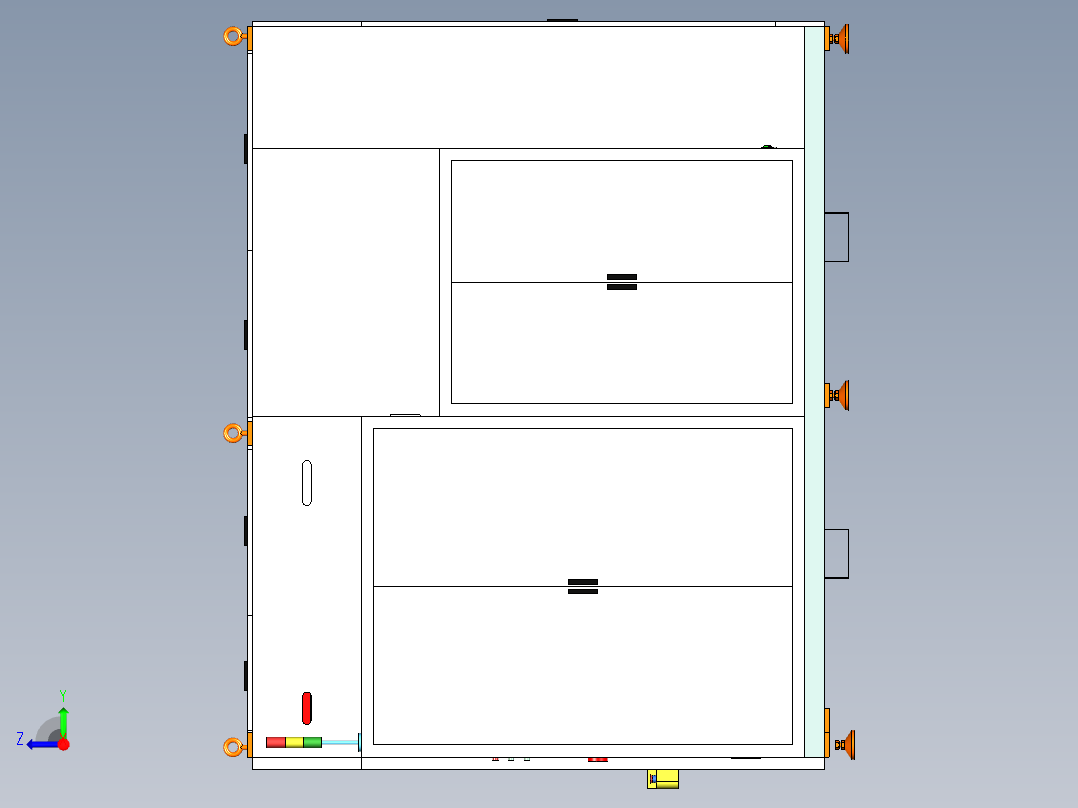 自动超声波焊接设备ug12右视图