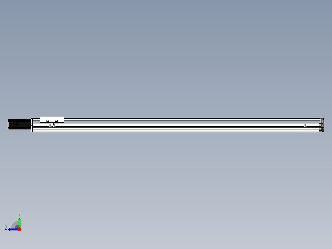 Toyo东佑达直线模组-ETH17-1600-BC-M40B右视图