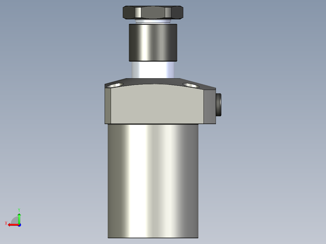 KOSMEKLHS0750-CR-Y30多系列多零件图纸模型后视图
