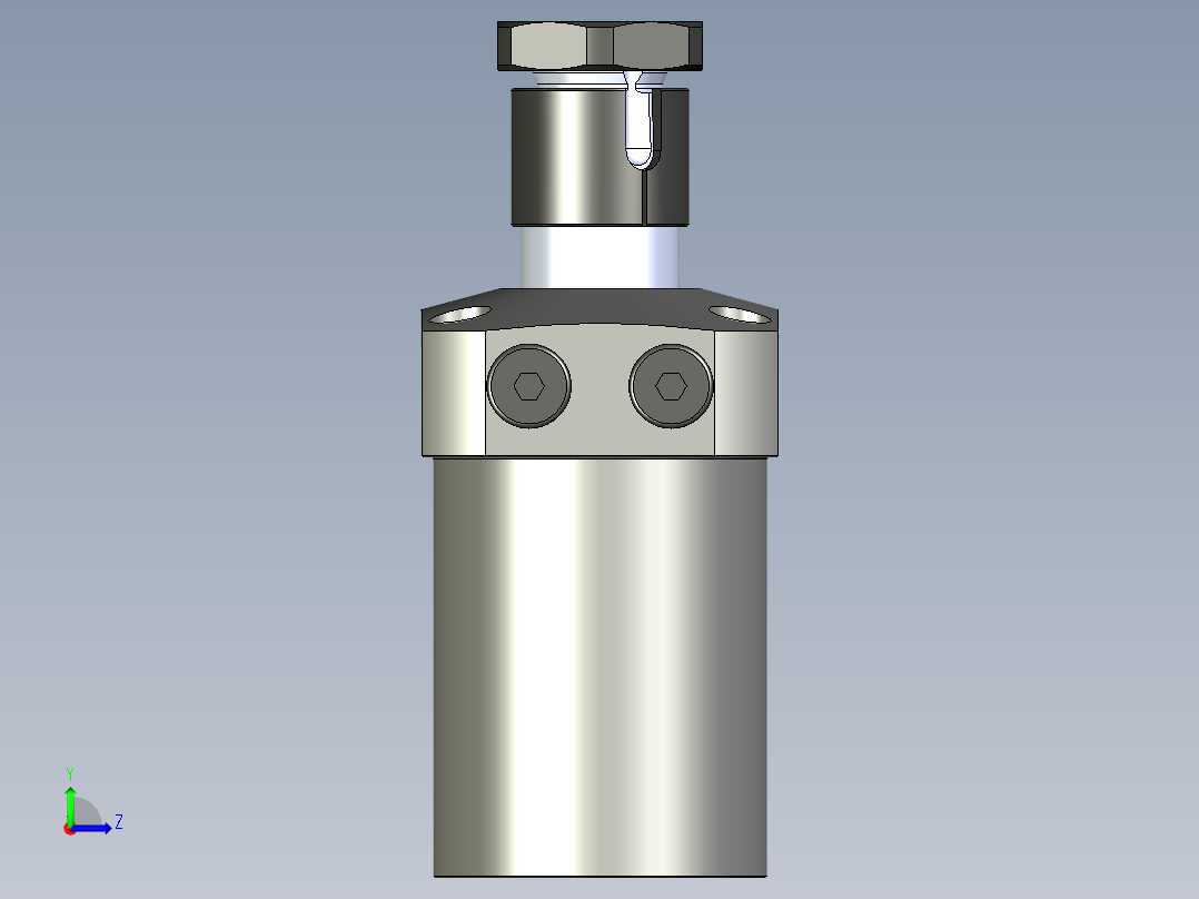 KOSMEKLHS0750-CR-Y30多系列多零件图纸模型左视图