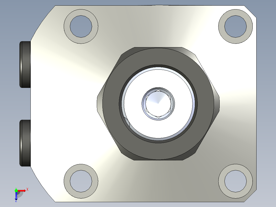 KOSMEKLHS0750-CR-Y30多系列多零件图纸模型俯视图