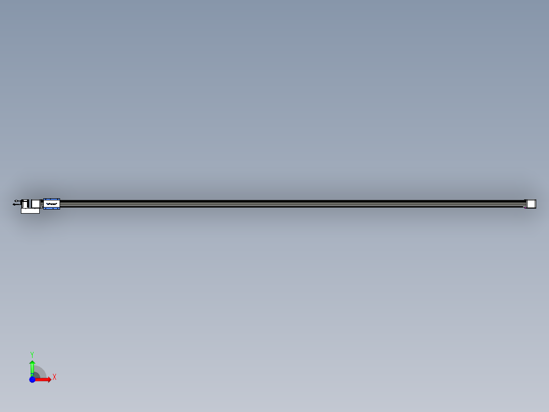 威洛博LB.GB同步带传动--欧规系列GB8-L96-S5050-BL-P75前视图