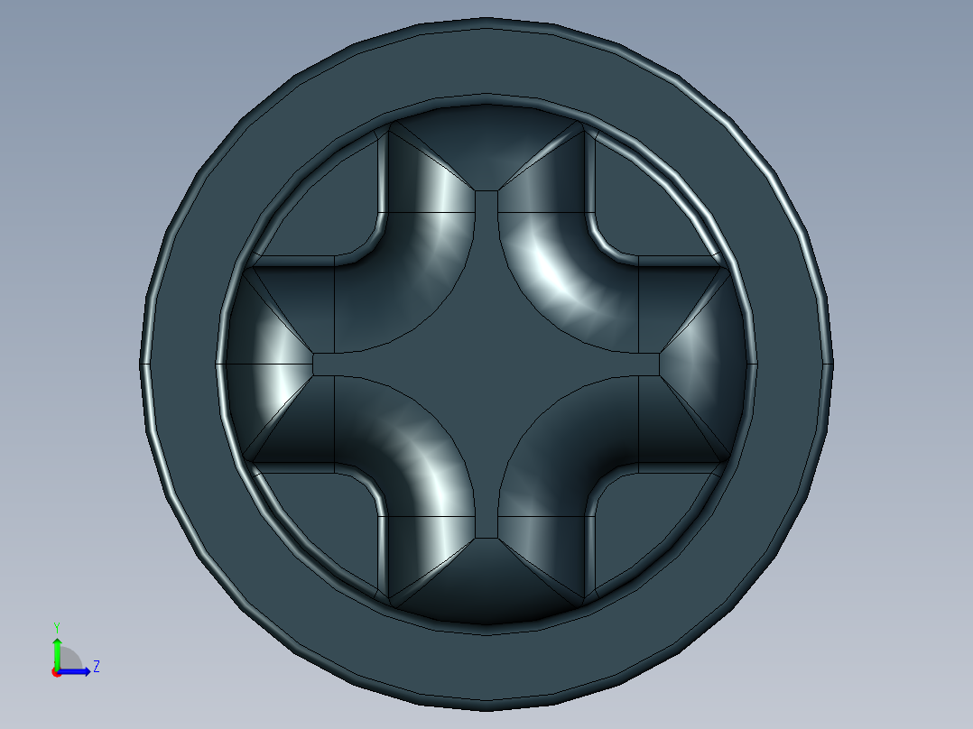 乐高机械组车桥-32209 Black Technic Axle 5.5 with Stop.STEP左视图