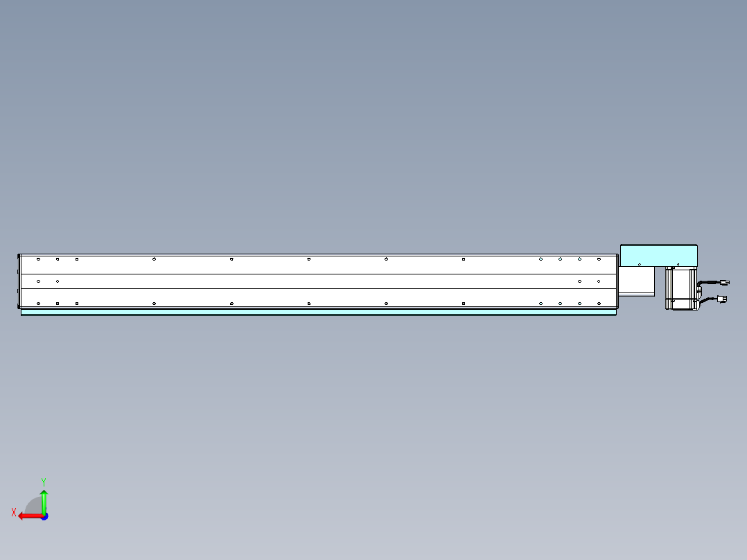 威洛博VBF同步带传动一般环境VBF14-L45-S1250-BR-ZP75-C3后视图