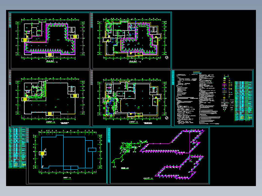 某餐厅采暖空调设计图
