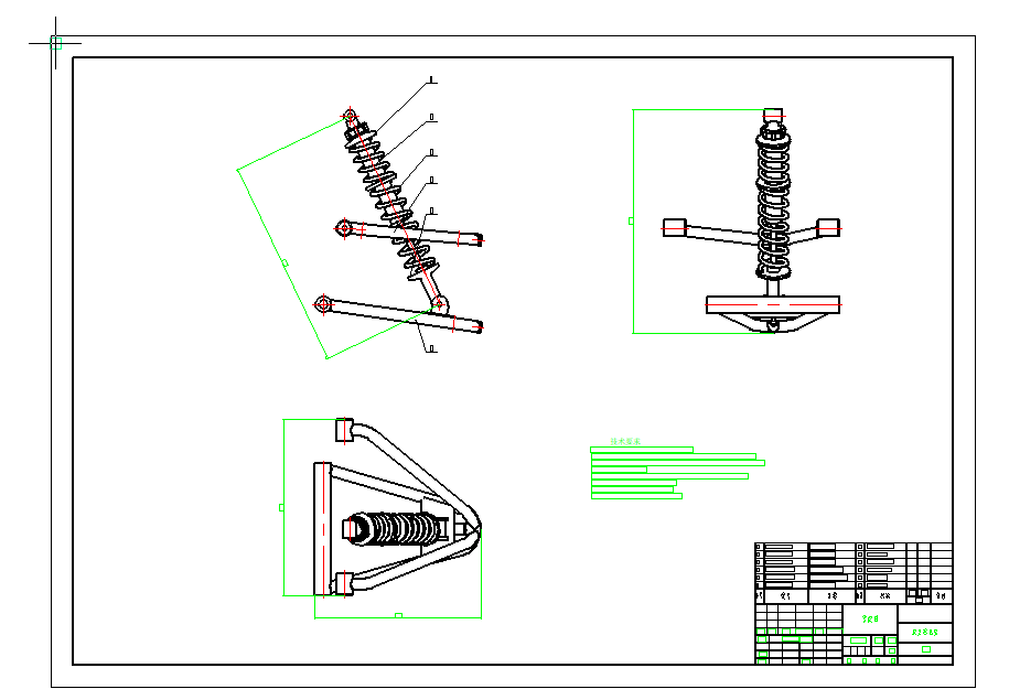 农用电动汽车底盘设计含SW三维+CAD+说明书