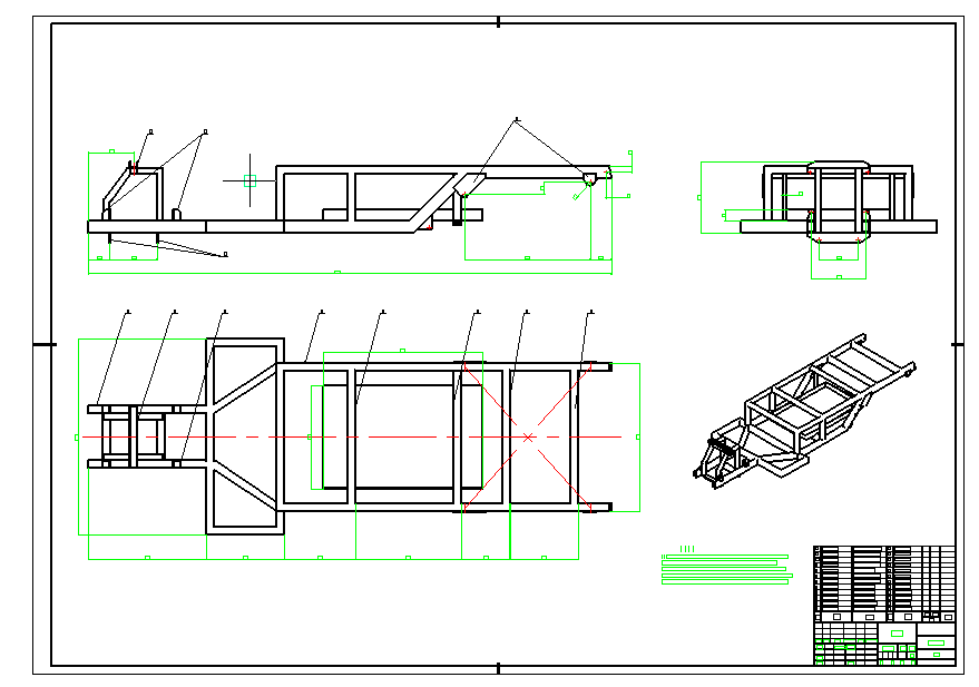农用电动汽车底盘设计含SW三维+CAD+说明书