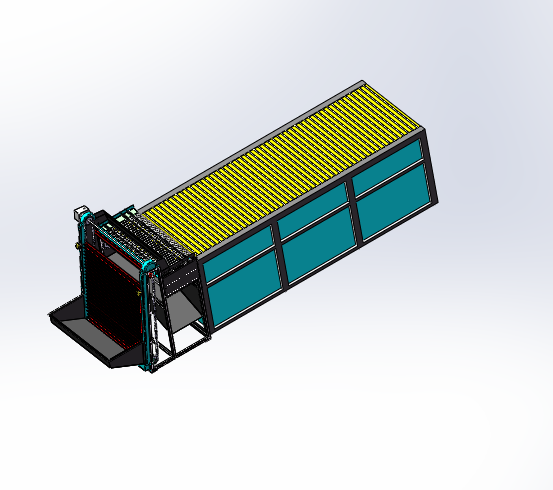 有机蔬菜自动打包码料生产线sw17可编辑