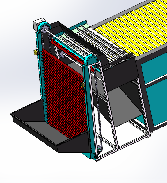有机蔬菜自动打包码料生产线sw17可编辑
