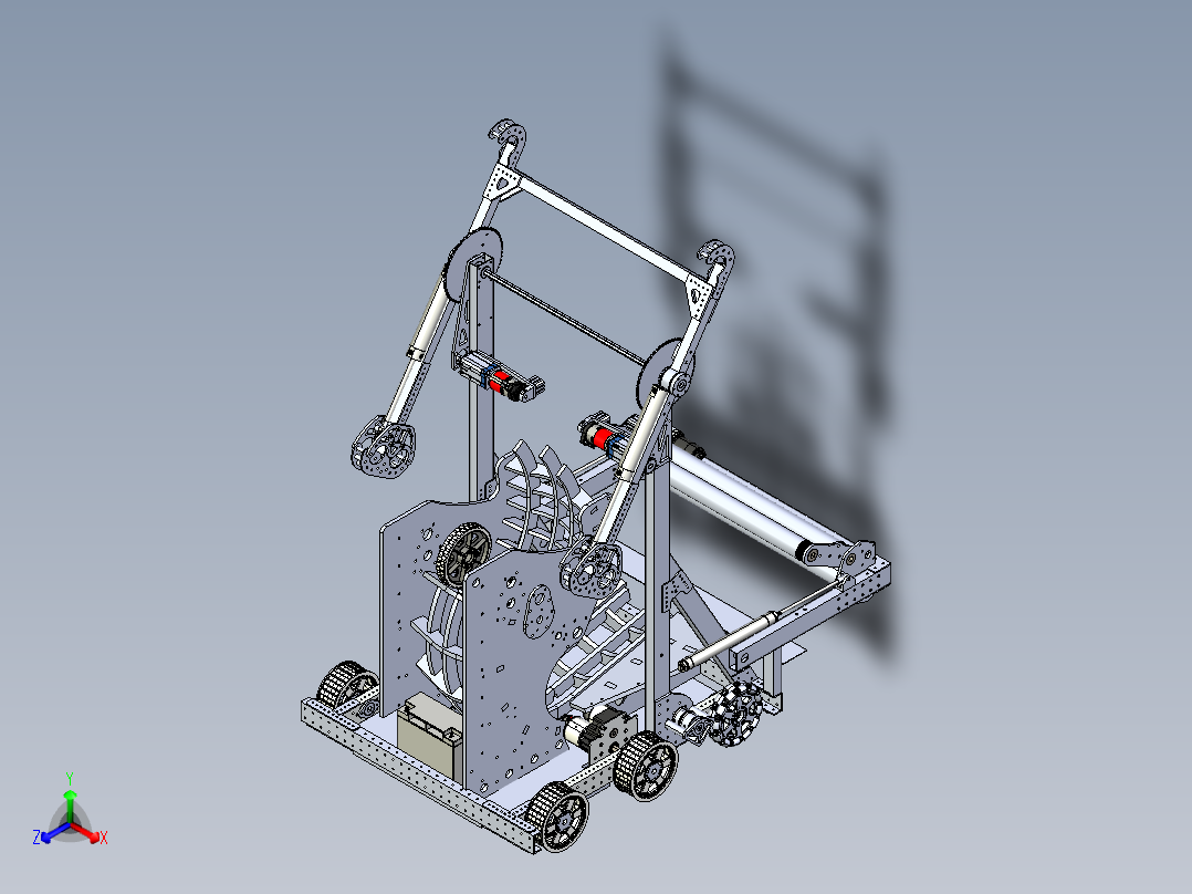 <span style='color: red'>FRC</span><span style='color: red'>机器人</span>模型