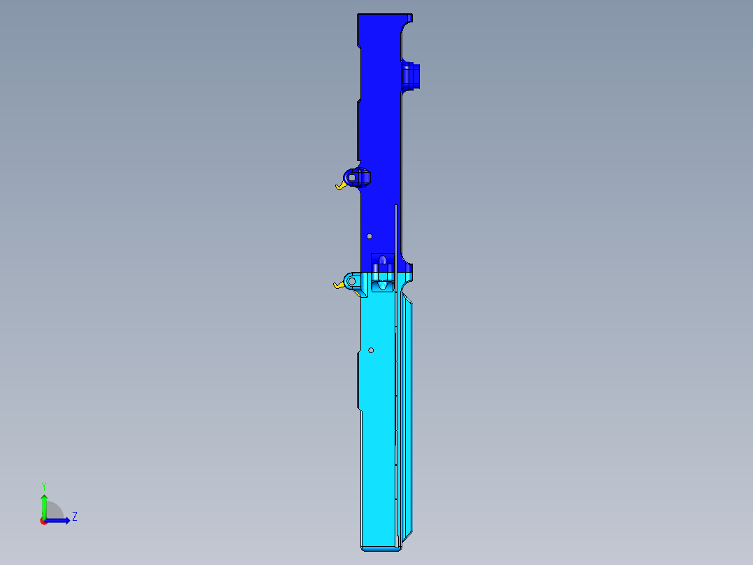 B2 复合弓箭盒 Compound Bow Instant Legolas magazine左视图