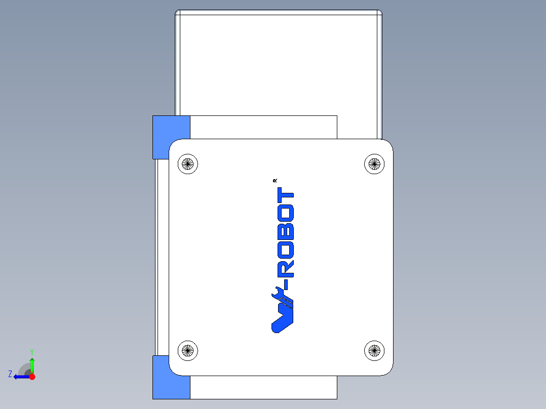 威洛博LB.GB同步带传动--欧规系列GB8-L96-S400-BR-P40右视图