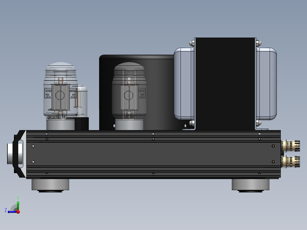 功率放大器12右视图