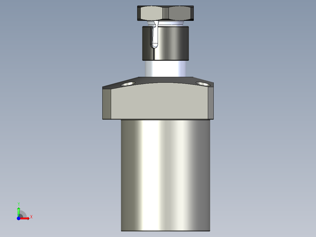 KOSMEKLHS0650-SR-Y60多系列多零件图纸模型前视图