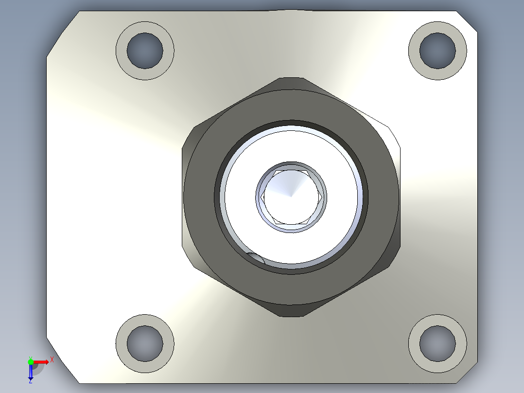 KOSMEKLHS0650-SR-Y60多系列多零件图纸模型俯视图