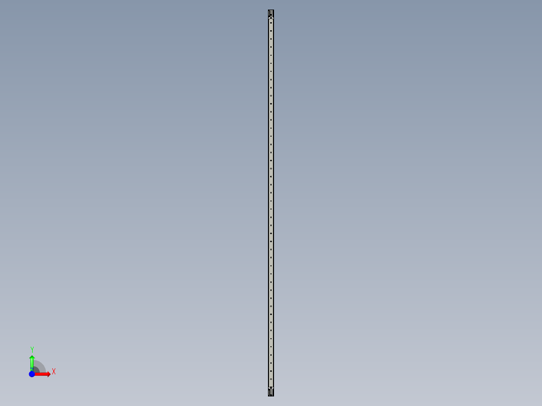 基恩士SL-V48L_R_kc图纸模型前视图