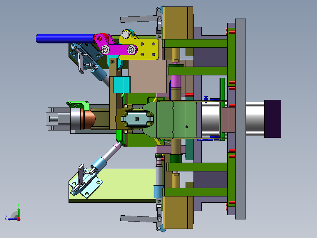 方管焊接 3右视图
