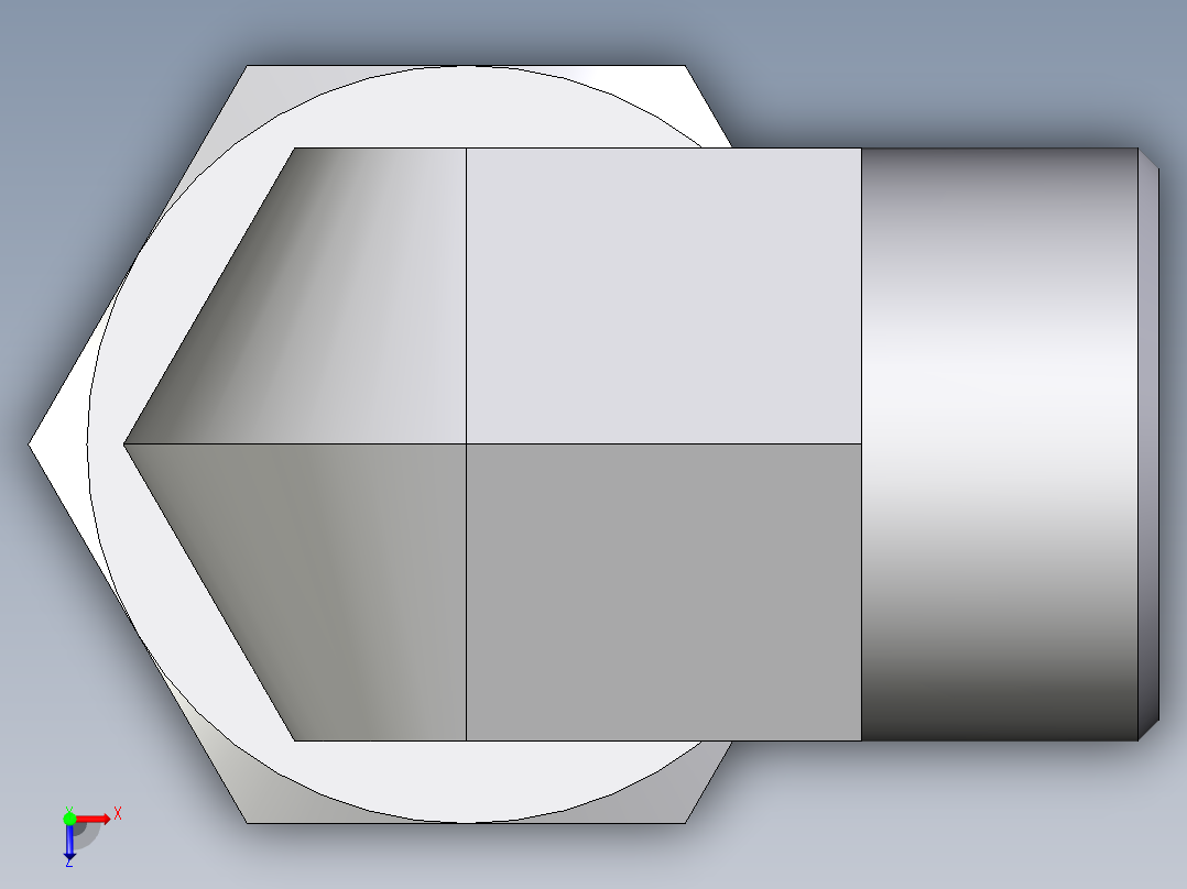 卡套式工业通用硬管接头EO_Swivel_nut_elbow_EW25SOMD71俯视图