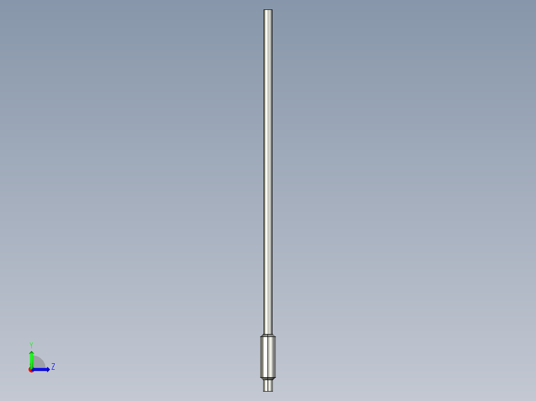 基恩士FU-86Zcore_kc图纸模型左视图