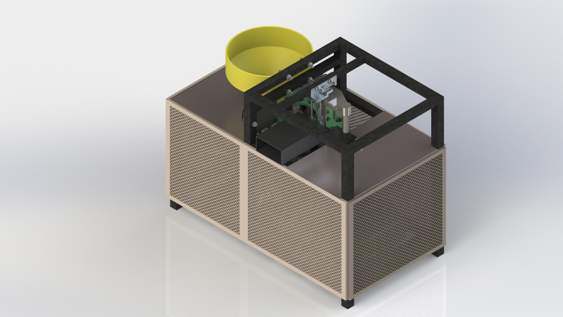 红枣去核机3d图纸+说明+仿真 SW非标设计 全自动红枣去核机3d模型