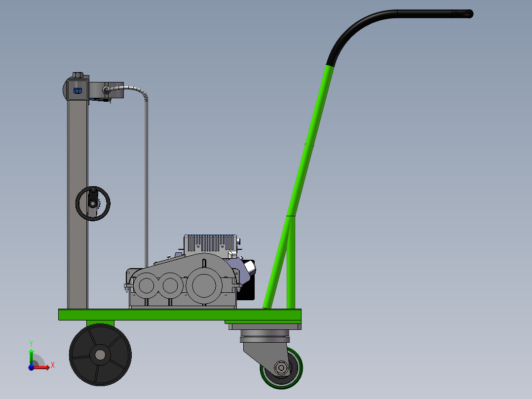 果园及草坪修剪机SW三维图=783689=300前视图
