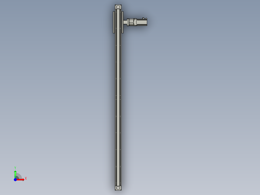 欧规系列-GB8Z-L200-S1800-BLR-P75-MS3前视图