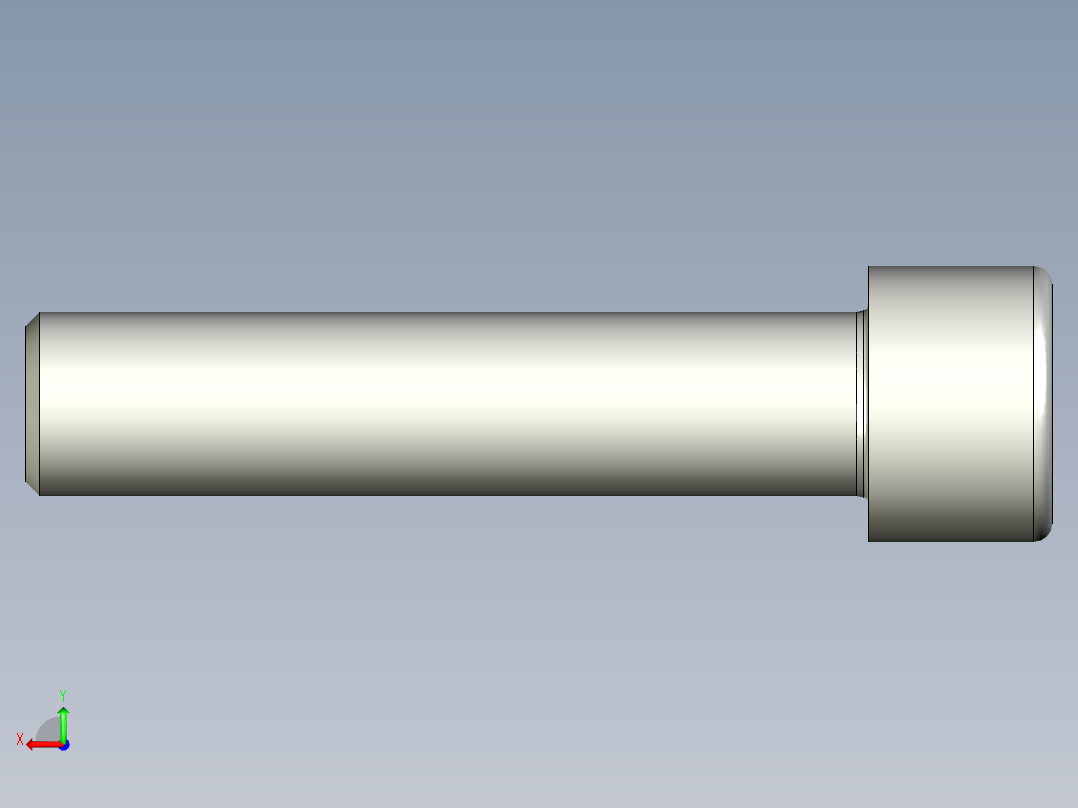 螺钉-DIN_912-M24x110.stp后视图