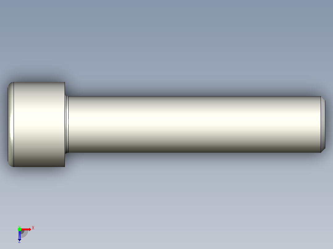 螺钉-DIN_912-M24x110.stp俯视图