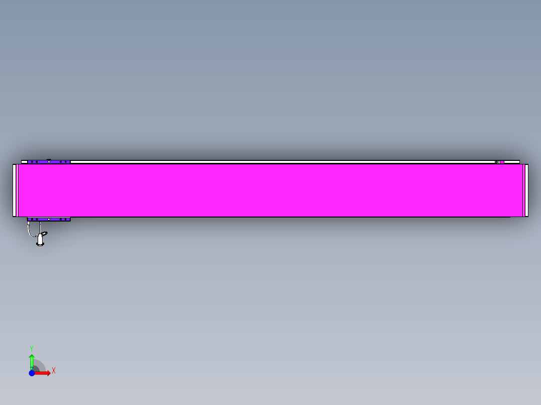 威洛博VL系列3d模型模组VL22H2Y-S1850前视图