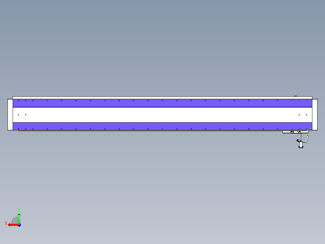 威洛博VL系列3d模型模组VL22H2Y-S1850后视图