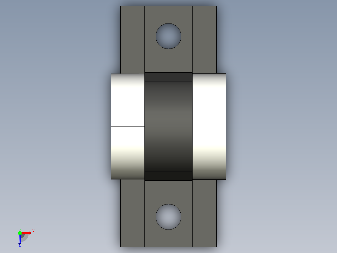 型材-BR BALL BEARING TROLLEY 3842524153俯视图