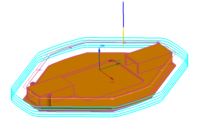 UG手机散热器模型
