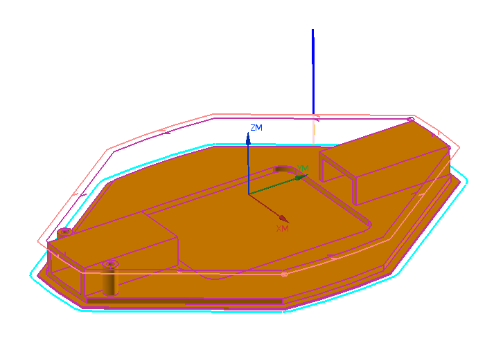 UG手机散热器模型