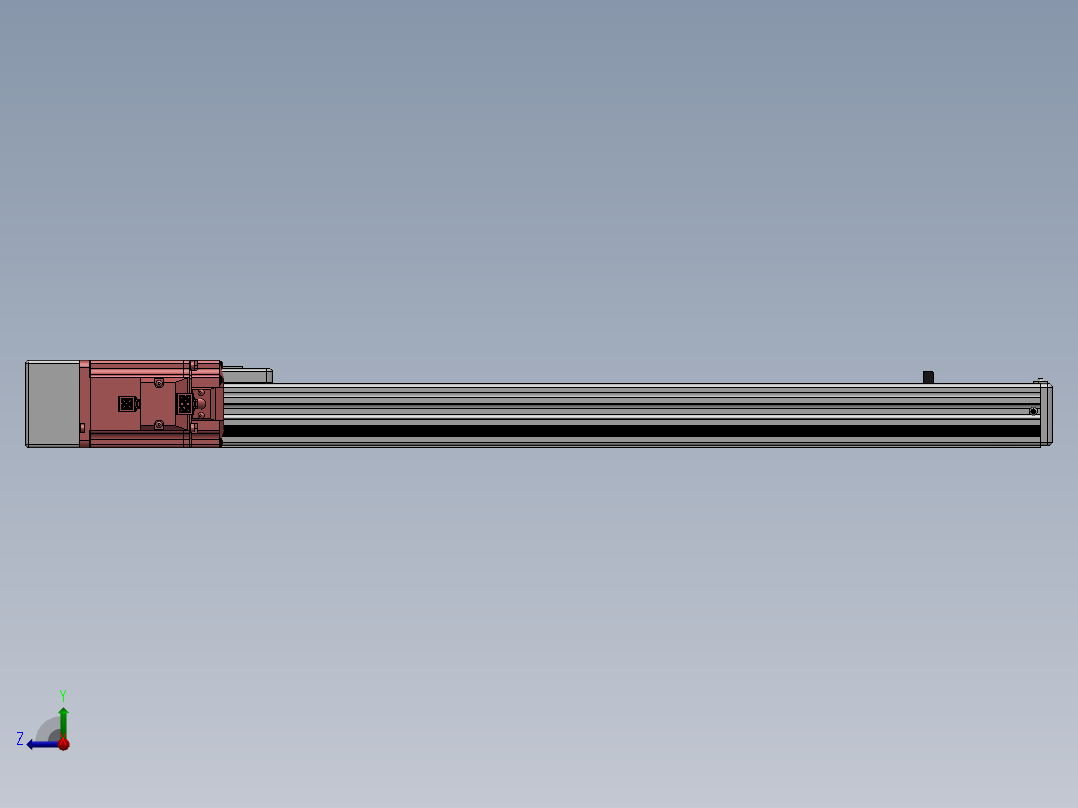 精密模组MY60-T10-500L-BL-P20B-C4-C右视图