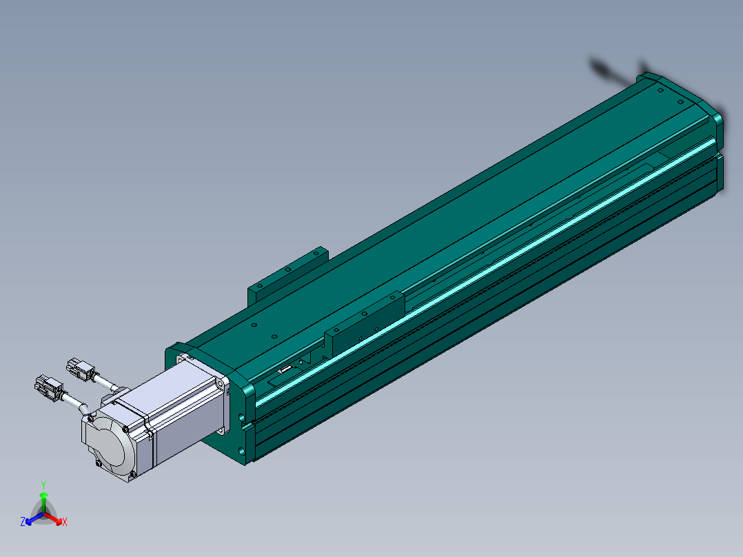 东锦丝杆传动-直线滑台模组DH100-C-L10-S350-BC-O400W-C3