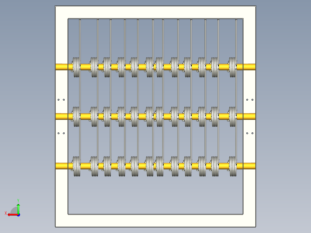 用于农场漫游车机器人的齿状除草机附件后视图