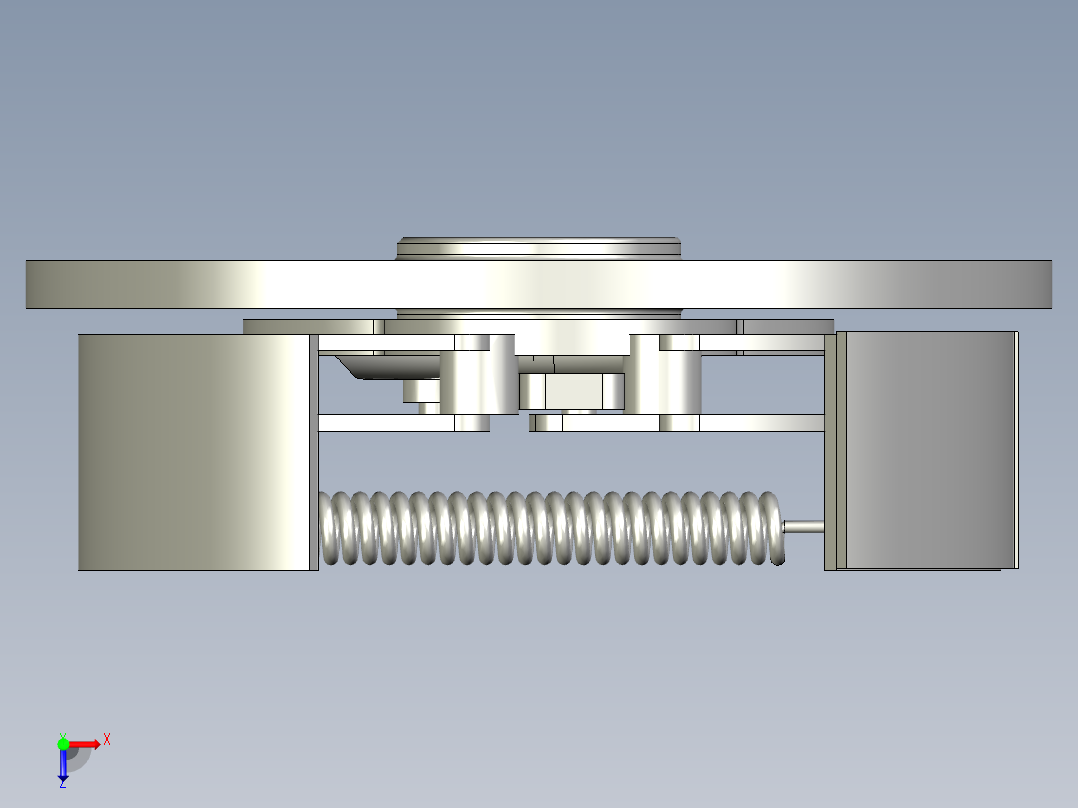 鼓式制动器总成966933==vipdw俯视图