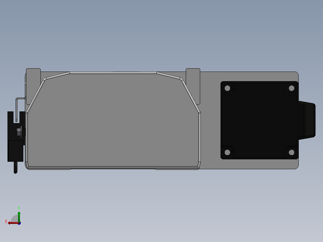 精密模组MY140-T10-700L-BR-P40B-C4-C后视图