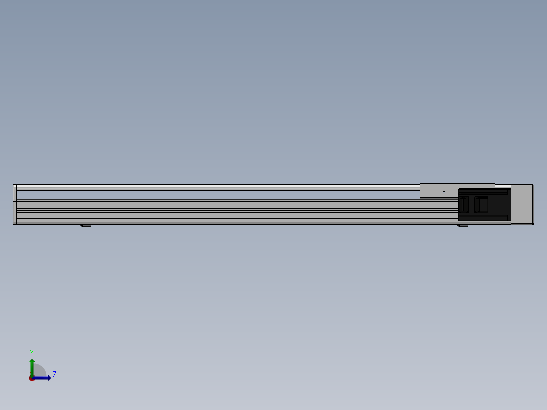 精密模组MY140-T10-700L-BR-P40B-C4-C左视图