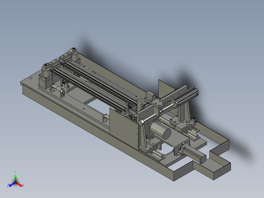 <span style='color: red'>雕刻机</span>技改加装机头3D模型
